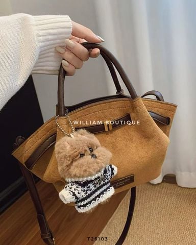  Túi xách da lộn nhỏ 0853 