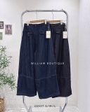  Quần jean baggy rộng belt dây 3362 
