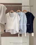  Áo sơ mi tay hến liền ba lỗ 33172 