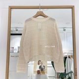  Áo len mỏng lưới TD 452 