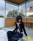  Áo tay dài phối ren 6683 