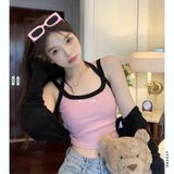  Áo dây yếm viền 03 