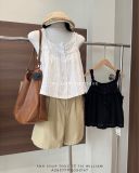  Áo dây xô ren nút 80225 