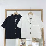 Áo sơ mi cổ vest 3 nút 2005 