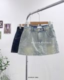  Váy jean ngắn wax 6025 