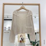  Áo len polo TD cột dây 