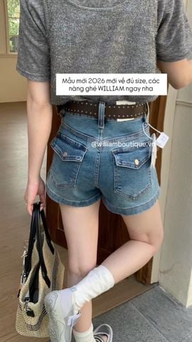  Quần short jean ngắn 5558 