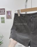  Quần short kaki kẻ sọc 6787 