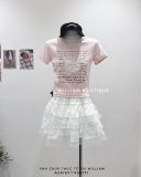  Áo thun KITTY ren chữ 3316 