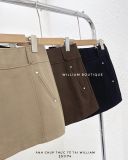  Váy kaki ngắn 8002 