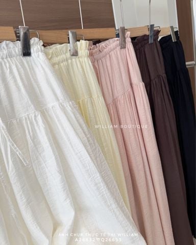  Quần vải ống rộng 9985 