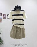  Áo dệt kim giả gile sọc 0951 