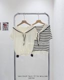  Áo dệt kim tay ngắn Sailor 1019 