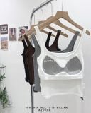  Áo dây cổ vuông mút liền 1176 