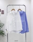  Áo sơ mi phối bèo 8009 