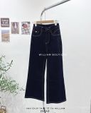  Quần jean suông bát 3416 