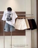  Quần short jean thêu ngựa 118 