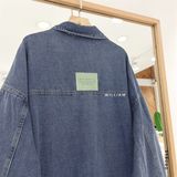  Áo khoác jean nắp túi 6693 