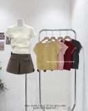  Quần short váy dạ bố 8032 