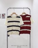  Áo dệt kim giả gile sọc 0951 