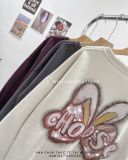  Áo hoodie rộng cún nơ CHOOSE 3322 