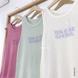  Áo ba lỗ len mỏng 1297 