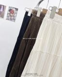  Váy nỉ xoè dập ly 1937 