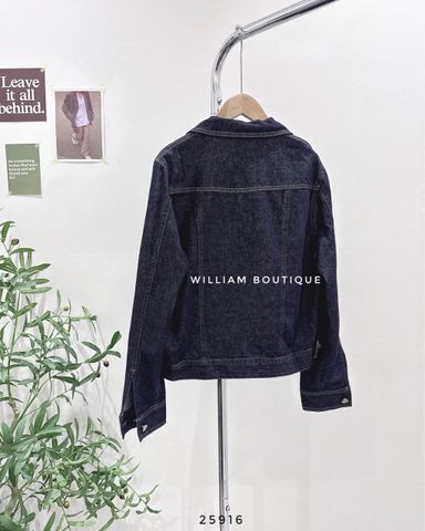  Áo khoác jean xanh navy 6864 