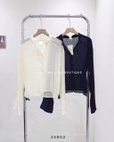  Áo sơ mi đũi gài lệch 6804 