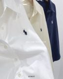  Áo sơ mi linen thêu ngựa 11010 