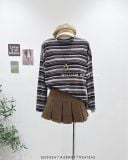  Váy xếp ly ngắn da lộn 161 