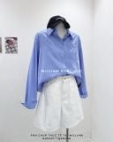 Áo sơ mi cotton ngắn 1 túi 3927 