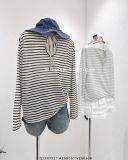  Áo thun tay dài kẻ sọc 8079 