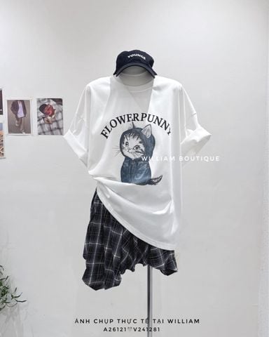  Áo thun oversize CAT 8113 