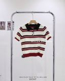  Áo dệt kim cổ polo sọc 2520 