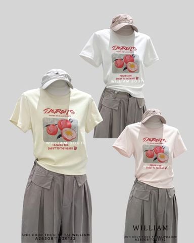  Áo thun giấy Orange girl 7236 