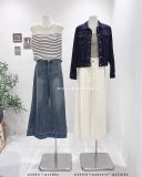  Áo khoác jean xanh navy 6864 