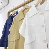  Áo SM chỉ nổi TN crop 866 