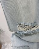  Quần jean suông rách 3329 