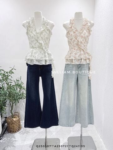  Áo bông nhí cổ yếm 1875 