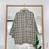  Áo SM caro linen 0632 