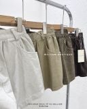  Váy kaki ngắn phồng 3310 