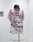  Áo thun oversize HELLO KITTY 8101 