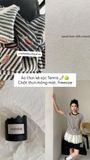  Áo thun kẻ sọc Tennis 7007 