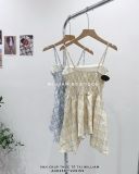  Áo dây quây caro xéo 1130 