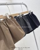  Váy quần dạ phồng đính nút 2532 