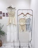  Áo dây quây caro xéo 1130 