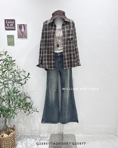  Quần jean bát wax 9279 