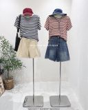  Áo thun kẻ sọc 8036 