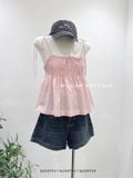  Quần short jean trơn 210 